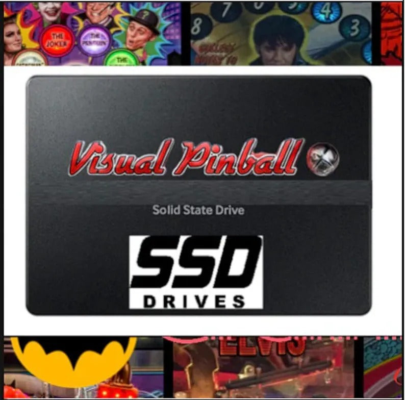 Virtual Pinball 3000 Titles! 1TB SSD! ALP Compatible W/ AtGames Legends Pinball & All Other Pinball Cabinets!