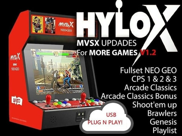 Over 800 Games for the Neo Geo MVSX On A USB Flash Drive! Ships FAST & Free Worldwide!