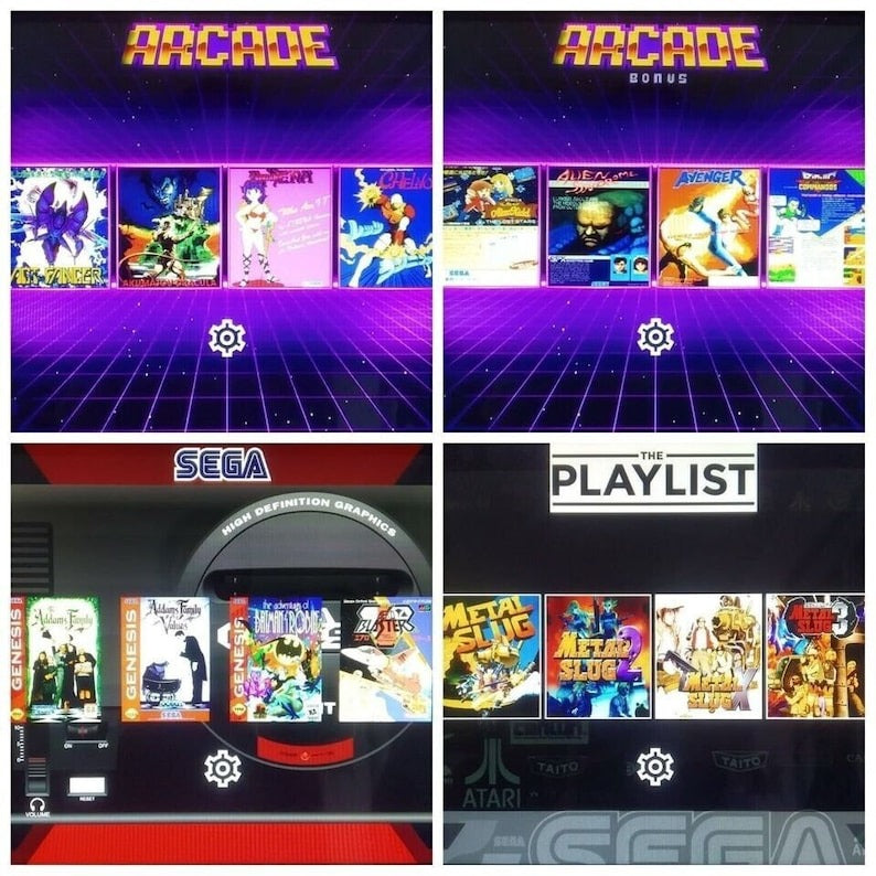 Over 800 Games for the Neo Geo MVSX On A USB Flash Drive! Ships FAST & Free Worldwide!