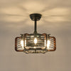 Load image into Gallery viewer, Caged Ceiling Fans with 6 LED Lights-2