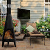 Load image into Gallery viewer, Modern Mesh Chiminea Fireplace
