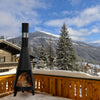 Load image into Gallery viewer, Modern Mesh Chiminea Fireplace
