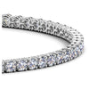 Load image into Gallery viewer, 14k White Gold Round Diamond Tennis Bracelet (5 cttw)