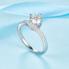 Load image into Gallery viewer, 1 Carat Moissanite Diamond  Ring Engagement 925 Sterling Silver MFR8352