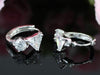 Load image into Gallery viewer, 1 Carat Created Diamonds Bling Huggie Earrings XE332