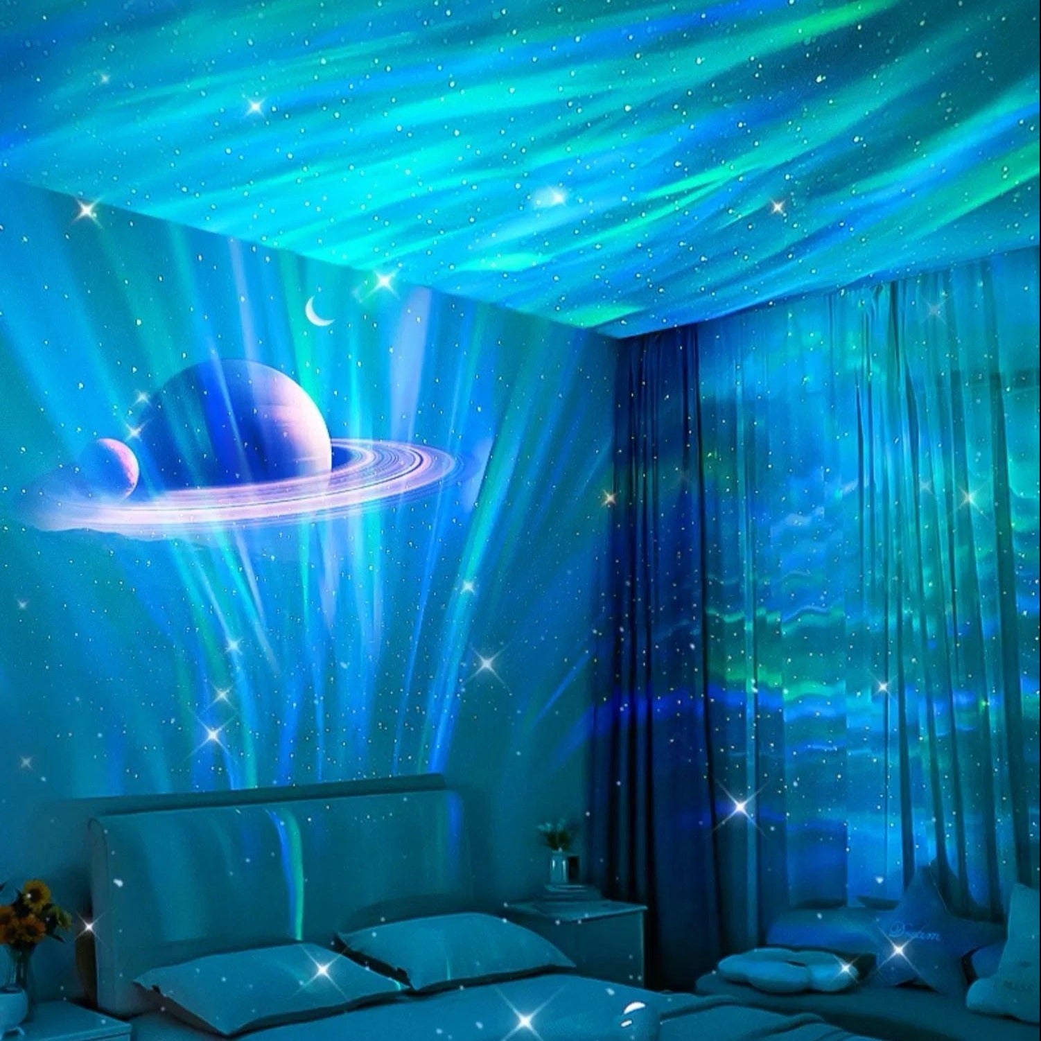 Sky Projector Night Lights with Bluethooth Speaker-0