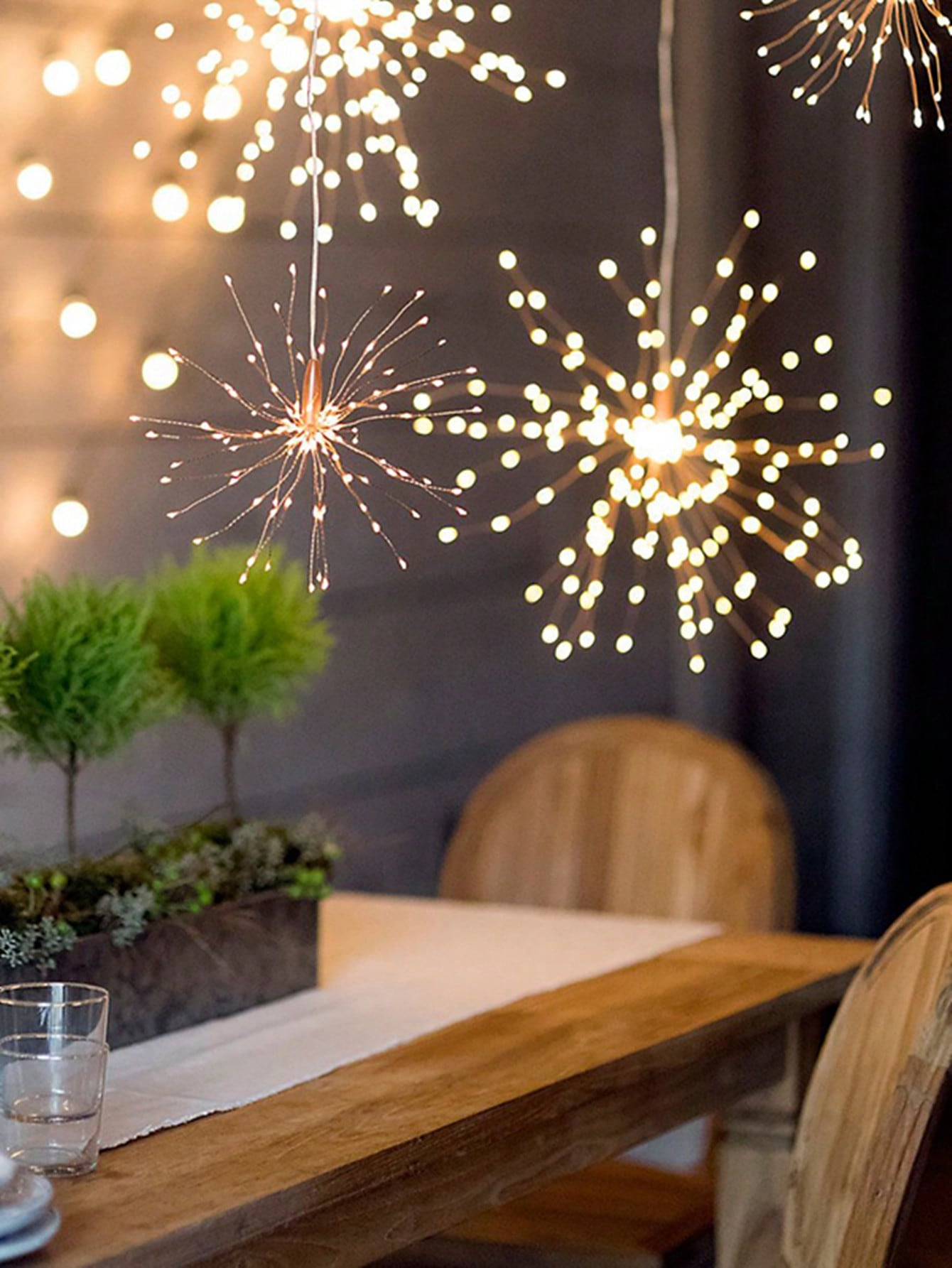 1pc Firework Shaped Decorative Light-3