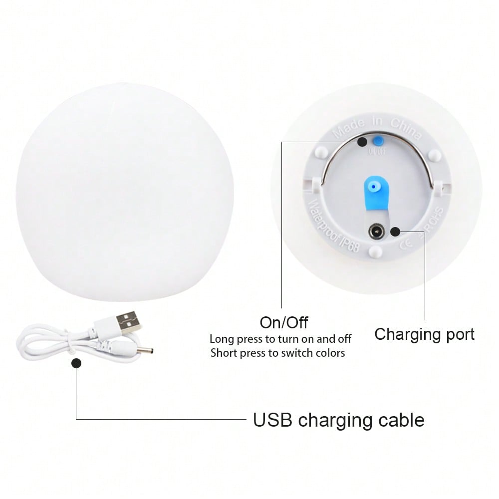 16 Colors Floating Pool Light Waterproof Outdoor Light-4