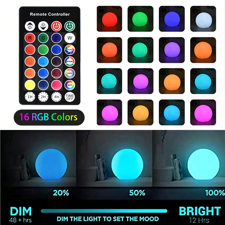 16 Colors Floating Pool Light Waterproof Outdoor Light-2