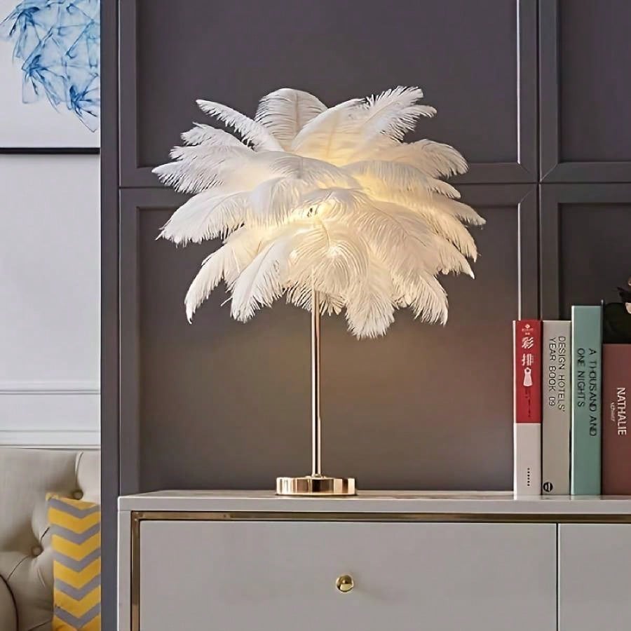 Feather Table Lamp-2