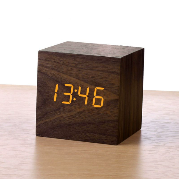 Wooden Minimalist Table Clock-0