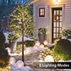 Load image into Gallery viewer, 5.9ft Lighted Artificial Olive Tree with LED Fairy Lights-3