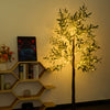 Load image into Gallery viewer, 5.9ft Lighted Artificial Olive Tree with LED Fairy Lights-0