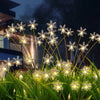 Load image into Gallery viewer, 8 Pack Snowflake Solar Swaying Garden Lawn Lights-0