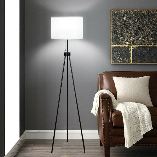 Modern Metal Tripod Floor Lamp-0