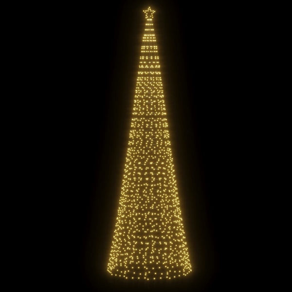 16.4Ft Outdoor Christmas Tree Light with Spikes 1554 LEDs-4