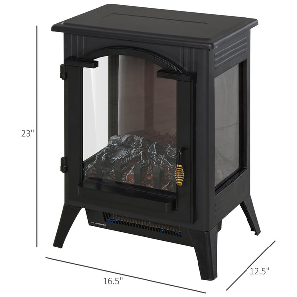 1500W 23" Electric Fireplace Stove-2