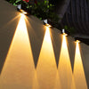 Load image into Gallery viewer, 4-Pack Oudoor Solar Powered Deck Lights Wall Lamp-3