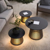 Load image into Gallery viewer, Outdoor Table With Solar Lights-2