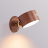 Load image into Gallery viewer, Walnut Magnetic Rechargeable Portable Motion Senseor Wall Lamp-0