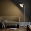 Load image into Gallery viewer, Minimalist floor lamp with a pleated lampshade-1