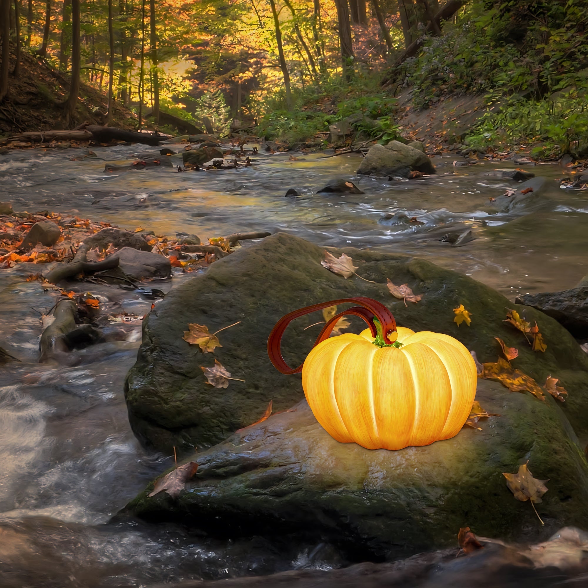 Indoor & Outdoor Pumpkin Lantern-1