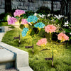 Load image into Gallery viewer, 2-Pack Solar Powered Hydrangea Pathway Light-4