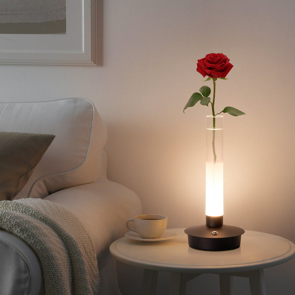 Minimalist Glass Vase lamp-3