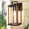 Load image into Gallery viewer, Outdoor Wood Grain Porch Lights-0