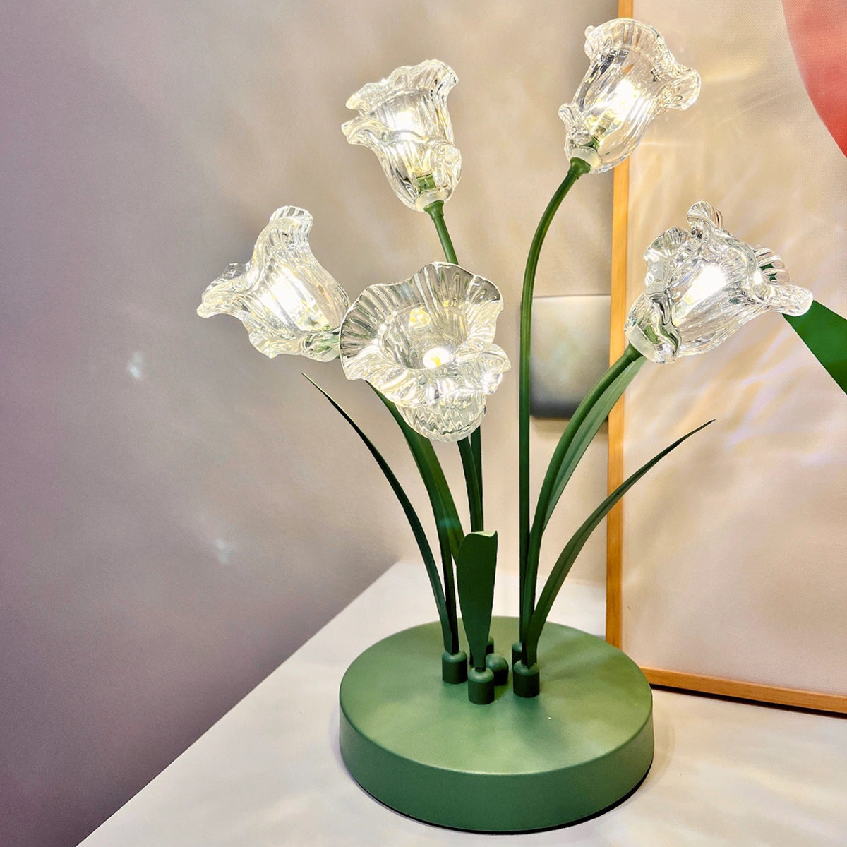 Bell Orchid Table Lamp-0