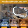 Load image into Gallery viewer, Bedside Table Lamp Touch Control with Clock Wireless Charging-1