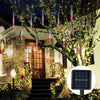 Load image into Gallery viewer, 8 Pcs Solar Powered Meteor Shower String Lights 9.84FT Falling Raindrop Tube-6