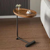 Load image into Gallery viewer, Brown C-shaped Side Table, Small Sofa Table for Living room-4