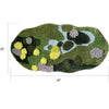 Load image into Gallery viewer, Moss Green Bath Mat Cute Bathroom Rugs Non-Slip Shower Mat Moss Carpet 40&quot;x20&#39;&#39;-1