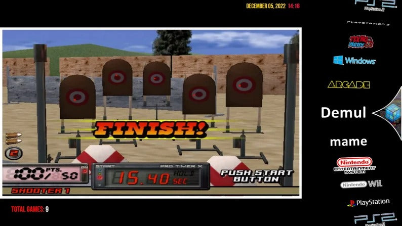 Ultimate Light Gun Drive! 512GB External SSD w/ Launch Box! GUN4IR, Sinden, Aimtrak & AEGuns Compatible!