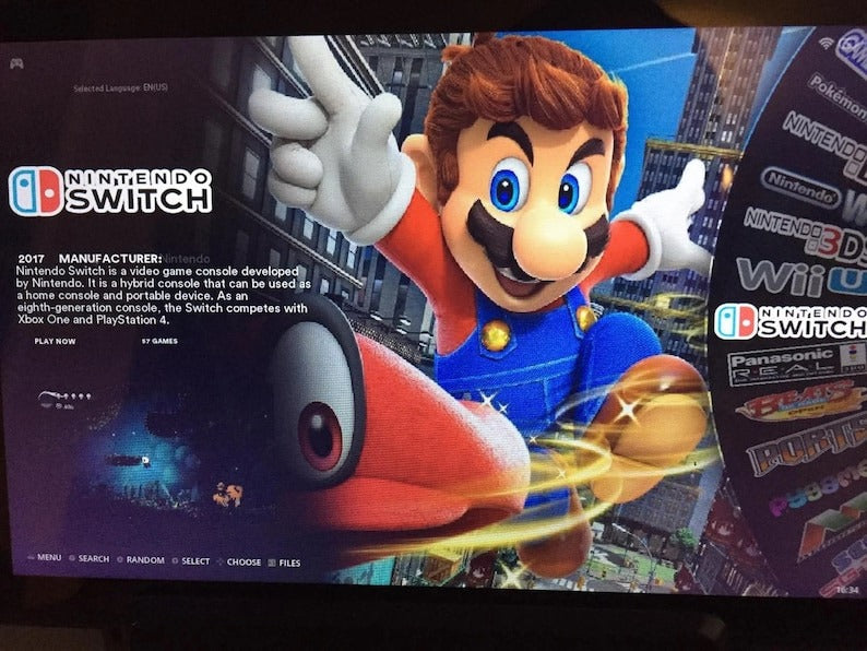 Micro Batocera Retro Gaming PC W/ Over 67000 Games! Fits In The Palm Of Your Hand! Includes Wireless Xbox 360 Controller! Dual Boot System!