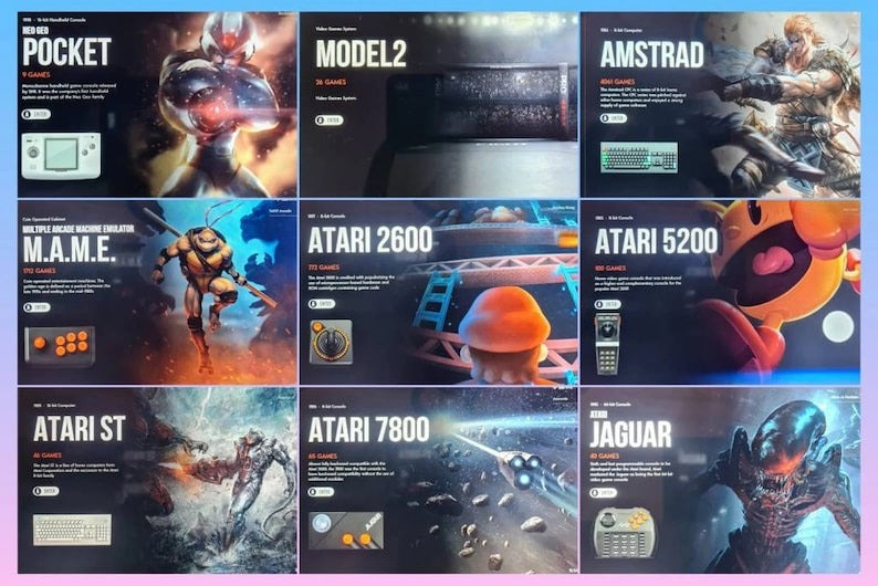 Micro Batocera Retro Gaming PC W/ Over 67000 Games! Fits In The Palm Of Your Hand! Includes Wireless Xbox 360 Controller! Dual Boot System!