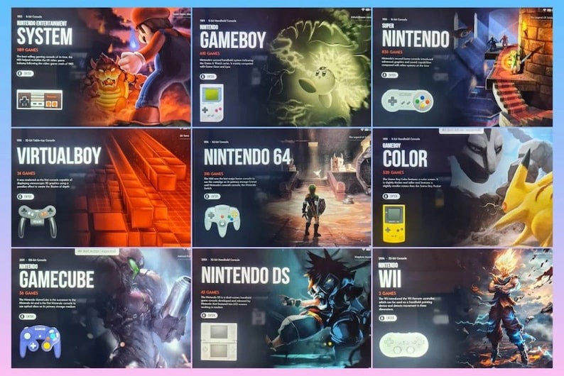 Micro Batocera Retro Gaming PC W/ Over 67000 Games! Fits In The Palm Of Your Hand! Includes Wireless Xbox 360 Controller! Dual Boot System!