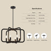 Load image into Gallery viewer, Electronic Candle Chandelier Light Fixture-3