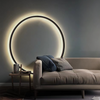 Load image into Gallery viewer, 47&quot; Minimalist Circle Wall Light-0