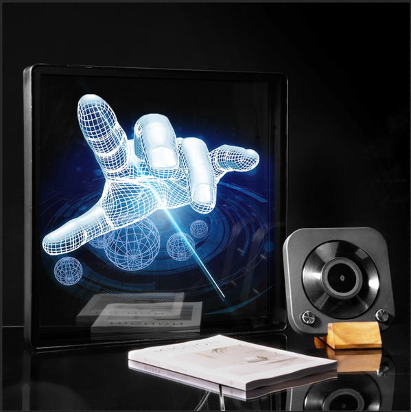 3D Hologram LED Fan With Frame-4