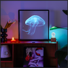 Load image into Gallery viewer, 3D Hologram LED Fan With Frame-7