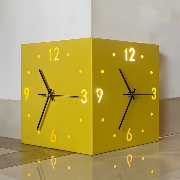 Motion Sensor Backlit Corner Clock-8