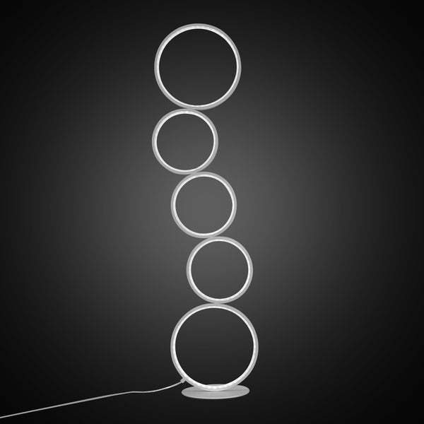 RGB Minimalist Circular Floor Lamp