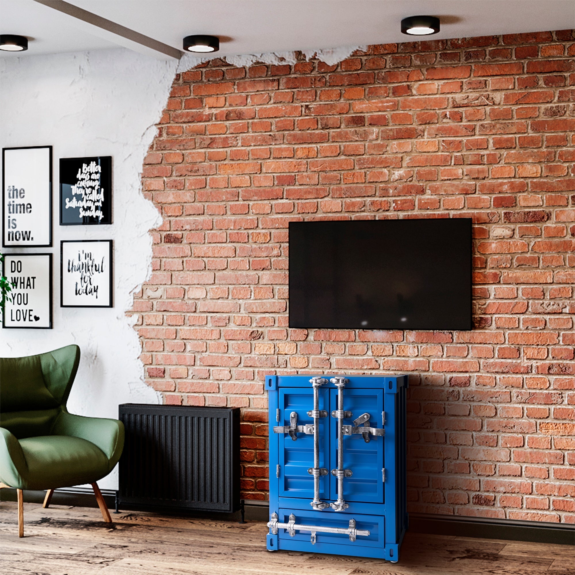 Container Storage Side Table - Large-4