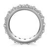 Load image into Gallery viewer, 14k White Gold Round Cut Diamond Eternity Ring