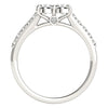 Load image into Gallery viewer, 14k White Gold Round Two Stone Diamond Ring (3/4 cttw)