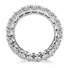 Load image into Gallery viewer, 14k White Gold Shared Prong Round Cut Diamond Eternity Ring