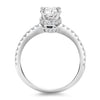 Load image into Gallery viewer, 14k White Gold Diamond Collar Engagement Ring