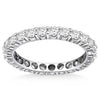 Load image into Gallery viewer, 14k White Gold Ageless Round Cut Diamond Eternity Ring